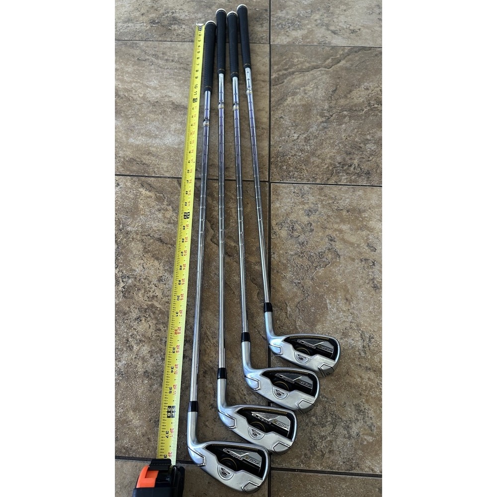 Cobra Fly Z Speed Channel 5,6,9,P Iron Set RH Stiff Flex Steel Shaft